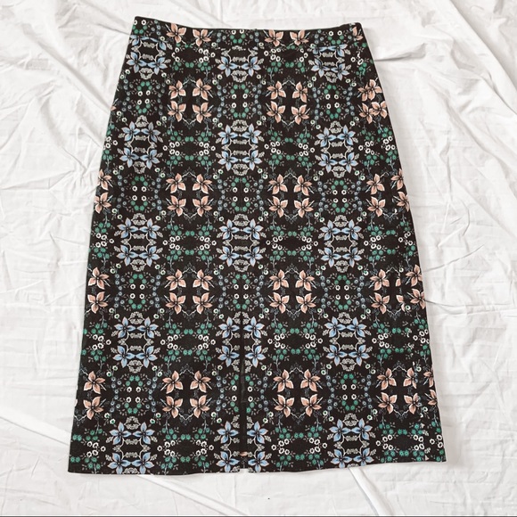 J. Crew Long Pencil Skirt